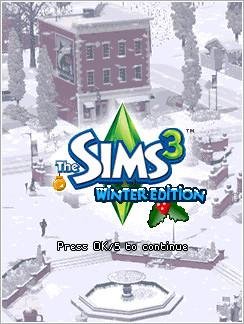 The Sims 3 Winter Edition 320x240