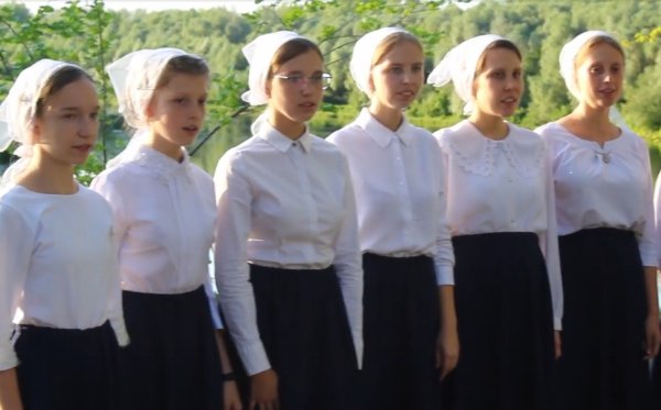 Христианское подростковое пение - Господи, наполни душу доверху миром и спокойствием своим...