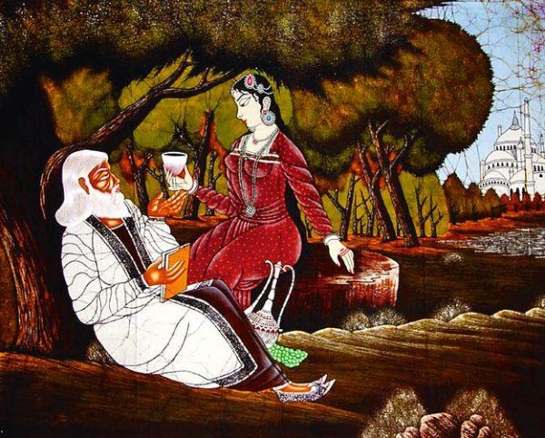 Омар Хайям - «В жертву жизнь у порога к Тебе принести...»