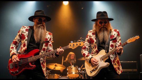 Led Zeppelin, AC/DC, Jimi Hendrix, Deep Purple - Classic Western Blues Rock Riffs &amp; Vocals