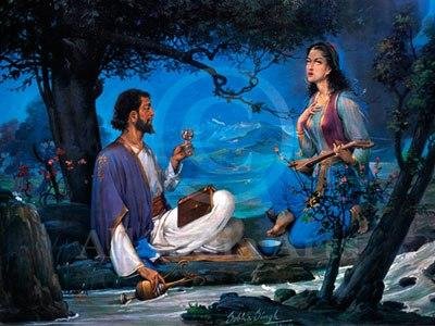 Омар Хайям - «На кругу бытия длинный штрих начерти...»