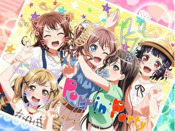 Poppin Party - Kimi ja Nakia Dame