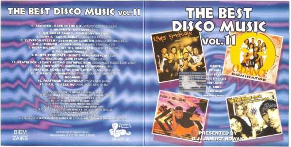 Various Artists - The Best Disco Music Vol.11 _(1995)_CD-Rip