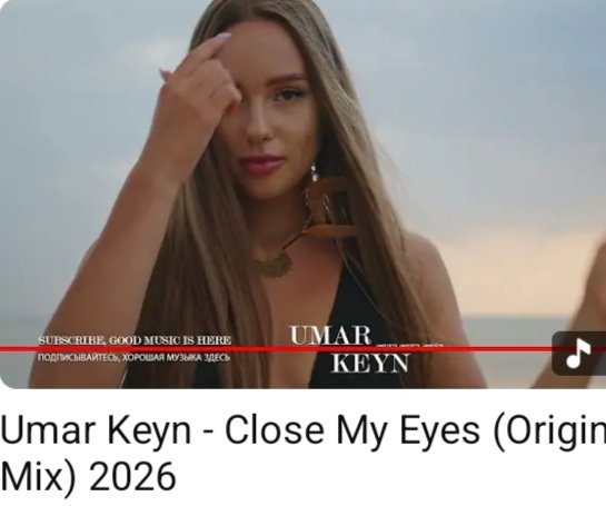 Umar Keyn - Close MY Eyes