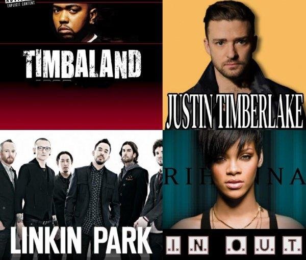 Timbalad &amp; Justin Timberlake &amp; Linkin Park &amp; Rihanna - #In Out