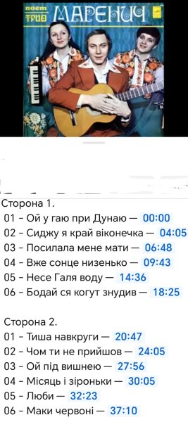 Трио Мареничи - Трио Мареничи ( 1979)