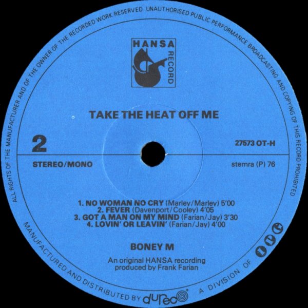 Boney M. - No Woman No Cry
