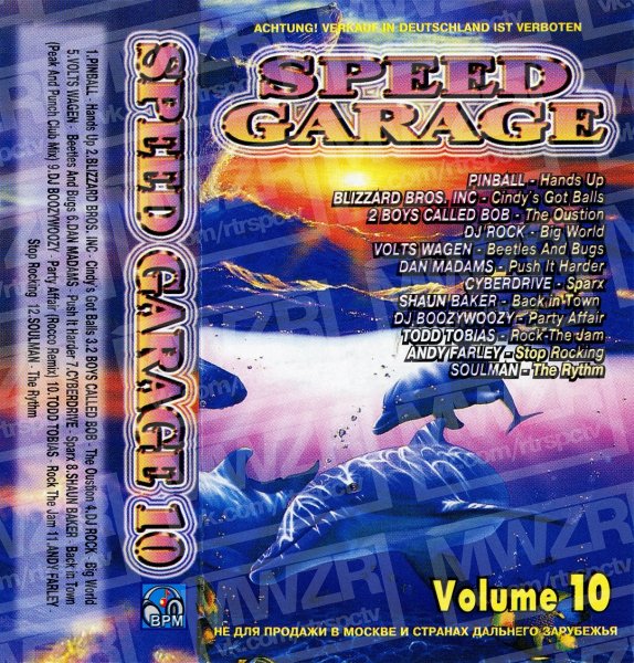 VA - Speed Garage 10 (2002) [Cassette vers.]