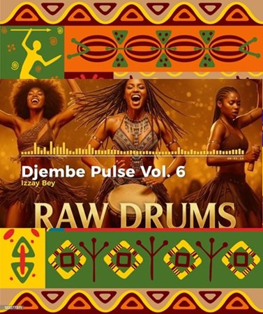 VA - Afro Tech House - RAW African Drums Djembe Pulse Vol #6 # High Energy Tribal Instrumental Mix