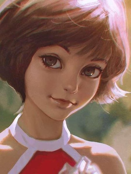 Девочка в плаще - Гостья из будущего