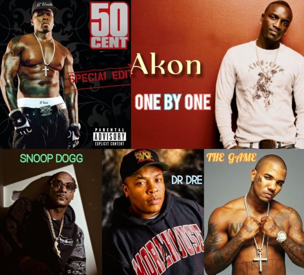 50 Cent &amp; Akon &amp; Snoop Dogg &amp; Dr Dre &amp; The Game - #One By One
