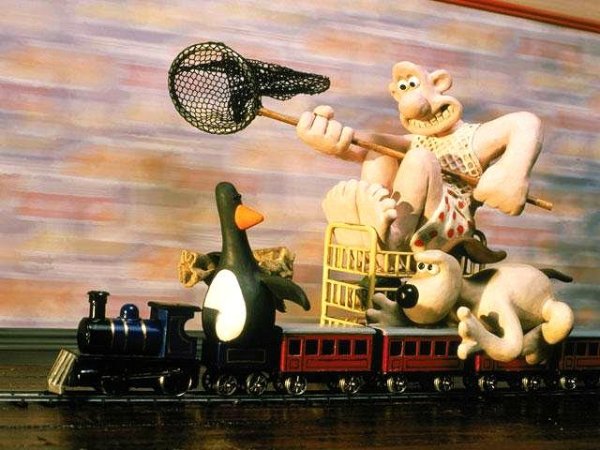 Julian Nott - Train Chase.(Поезд-беглец) м/ф.Уоллес и Громит.