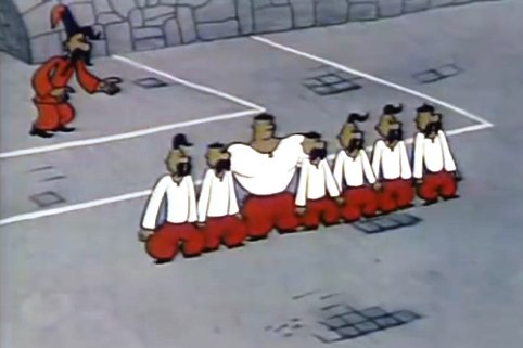 Из мультфильма ,,Как казаки в футбол играли,, - Марш казаков