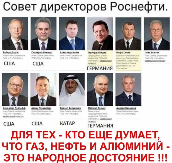 Совет директоров Роснефти