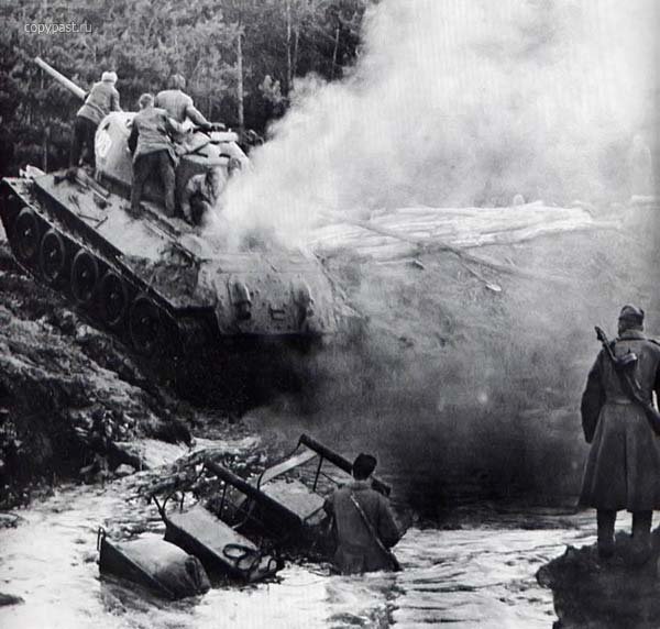 Т-34 85. Фотографии времён В.О.В.