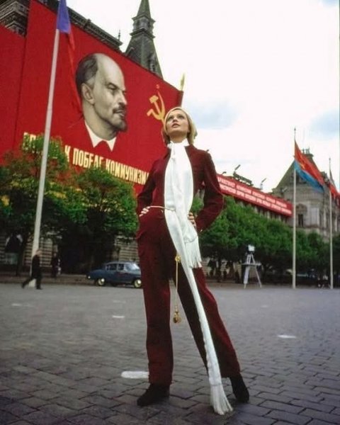 Галина Миловская Советская фотомодель 69-й год