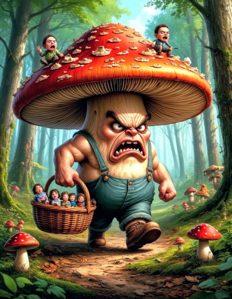 Evil mushroom