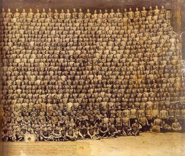 Уникальный снимок всего личного состава россий