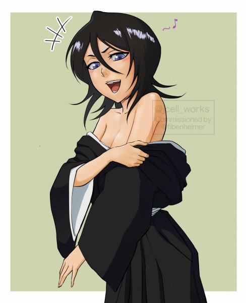 Kuchiki rukia bleach drawn by jcell 2980b11aa68d3b4e20b2