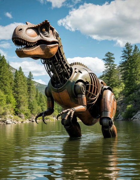 The mechanical monster