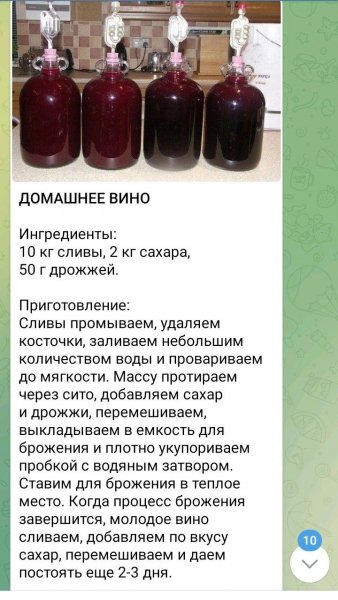 Домашнее Вино