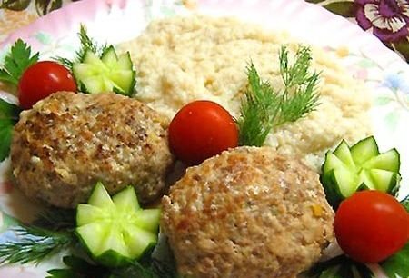 котлеты мясные