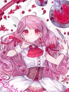 Devushka plate iagody