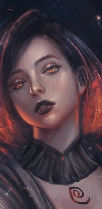 rijevolosaja devushka s znakom