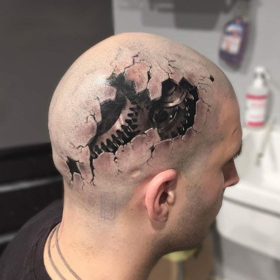 Неслабая татуха