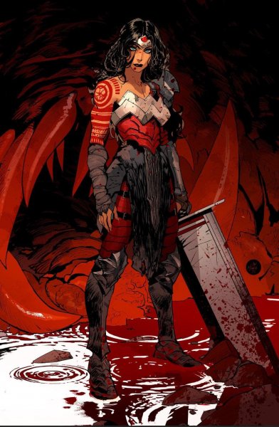 wonder woman dc comics and 2 more drawn by dan mor