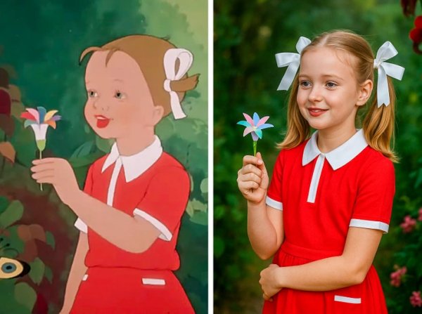 Женя, Цветик-семицветик