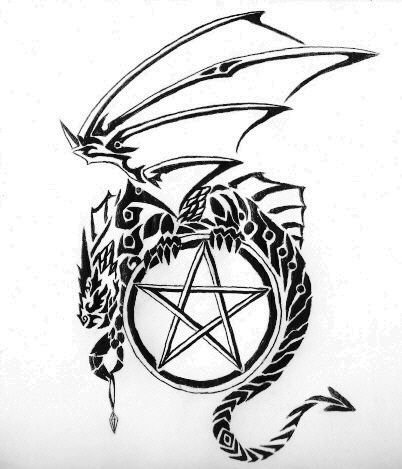 Pentagram-tattoo-tattoo-designer