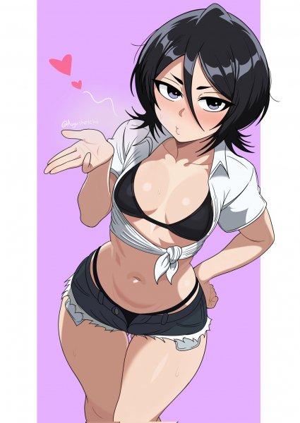Kuchiki rukia bleach drawn by augusketchs c44d2de48d93