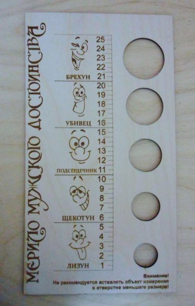 Линейка для члена