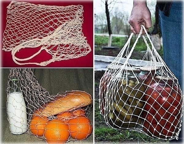 Авоськи сетки были крепки