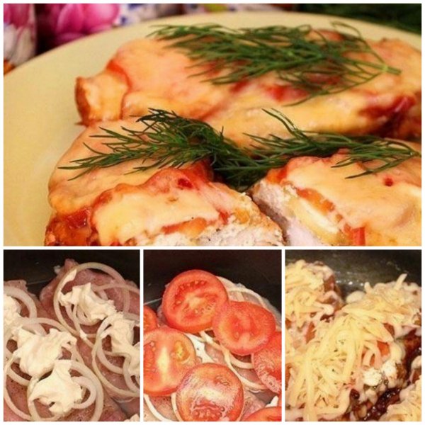 Курица в мультиварке