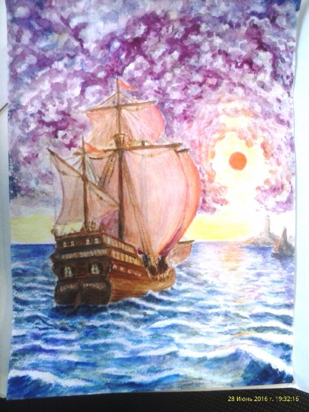 Корабль перед бурей