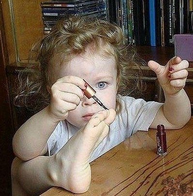 и мама так делает