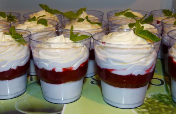 десерты со сливками