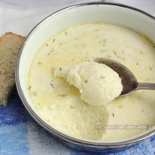 Домашний плавленный сыр!