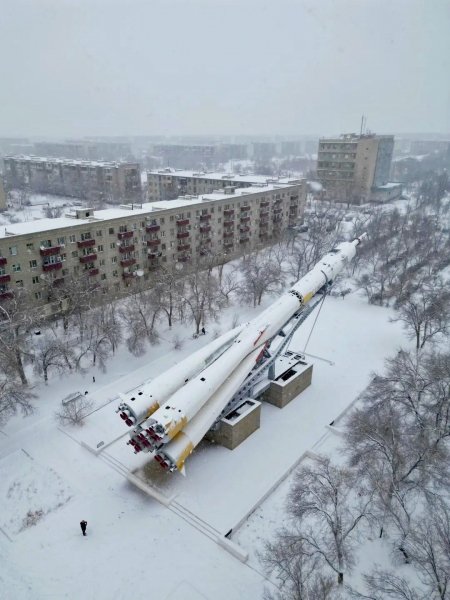 Ракета-носитель Союз-У, установленная в 1981 году