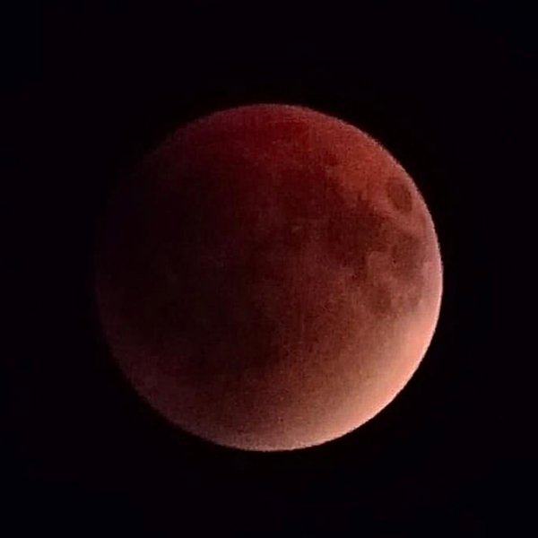 Лунное затмение , кровавая луна 7.09.2025