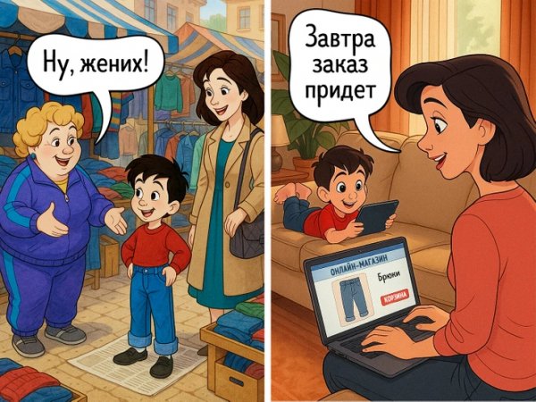 Покупка одежды