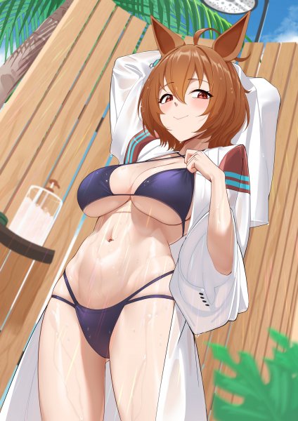 Agnes tachyon umamusume drawn by necropoi 87e6e4d