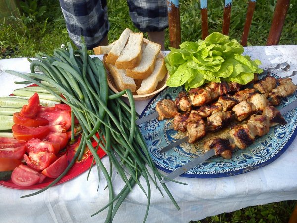 Хорошо в деревне летом)