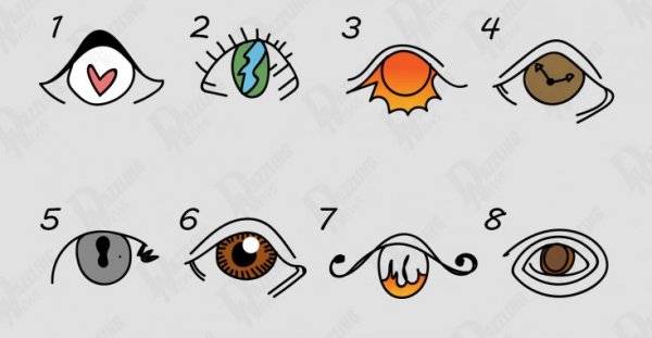 Какой глаз выберешь то и сбудется