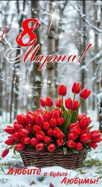 С ПРАЗДНИКОМ 8 МАРТА!