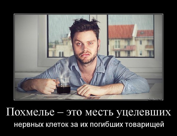 Похмелье...