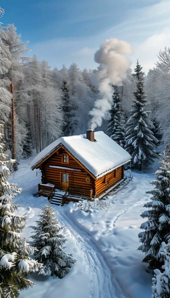 Избушка в лесу