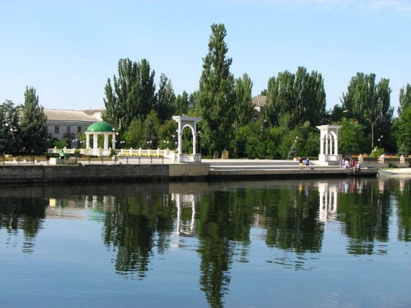 Вид на пристань